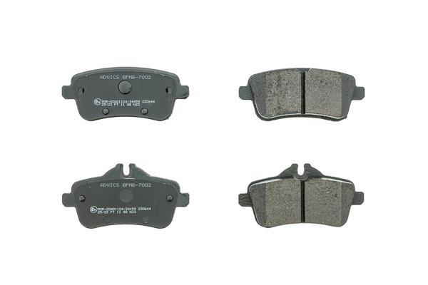 Jeu de 4 plaquettes de frein AISIN ref. BPMB-7002